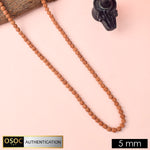 108 Beads Pathariya Rudraksh Mala for Japa and Spiritual Protection. India’s Premium Rudraksha Jap Mala Store- www.satvikstore.in