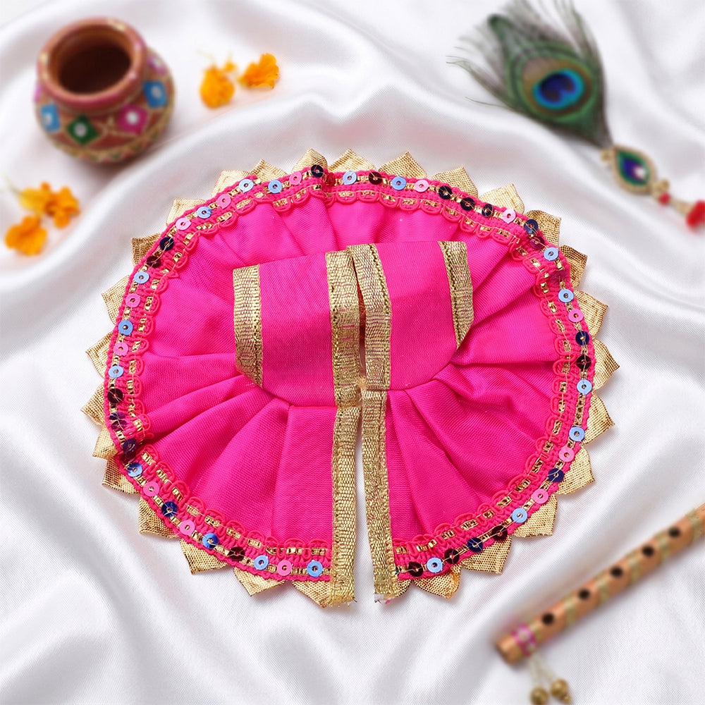 Size 2 Classic Solid Color Laddu Gopal Dress