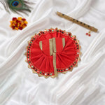 Size 2 Classic Solid Color Laddu Gopal Dress
