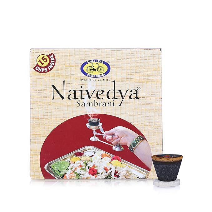 Naivedya Cup Sambrani incense cups for puja and home fragrance