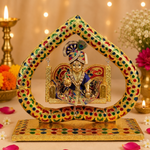 Exquisite Meenakari Designed Jhula – Divine Swing for Laddu Gopal