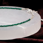 Green Aventurine Anklet Stylish Spiritual Wear