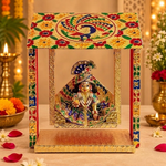 Unique Hut Shape Jhula for Laddu Gopal