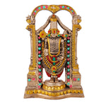 Premium Antique Gold Tirupati Balaji Resin Statue