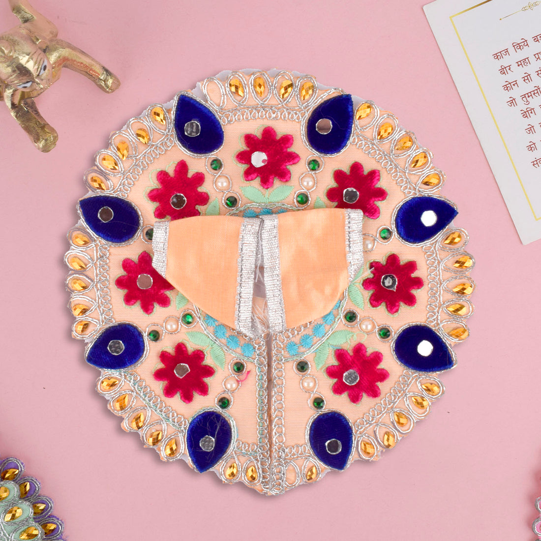 Gorgeous Embroidery Dresses for Laddu Gopal Ji | Sizes 0 to 6