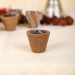 Sambrani Cup with Guggle,loban and flowers (Coal Free)