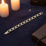 Gold Plated Karungali Bracelet Unisex Adjustable IGP Spiritual Wear