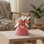Lotus Diya – Silver Plated Decorative Pooja Lamp Spiritual Use