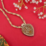 100% Original Tulsi Neck Mala with Radha name Engraved & Radha Locket