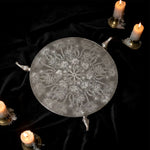 Silver Elephant Platter – Decorative Serving & Pooja Tray Spiritual Use