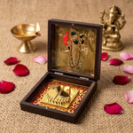Shree Krishna Charan Paduka Box - Medium