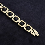 Gold Plated Karungali Bracelet Unisex Adjustable IGP Spiritual Wear