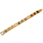 11 Chakra Gold Plated Bracelet – Unisex Spiritual Wear