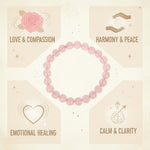 Raw Pyrite, Rose Quartz & Black Obsidian Bracelet Combo with Hanuman Chalisa Pendant