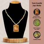 100% Original Tulsi Kanthi Mala With Jai Sita Ram Wooden Locket