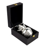 Silver Plated Pooja Kalash – Elegant Spiritual Ceremony Decor