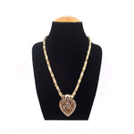 100% Original Tulsi Neck Mala with Radha name Engraved & Radha Locket