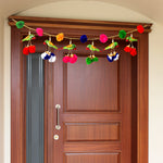 Parrot Puppets Pom Pom Toran Bandhanwar For Entrance Door