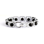 Silver Plated Karungali Bracelet Unisex Spiritual Wear