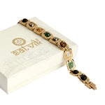 Gold Plated Dhanyog Bracelet Unisex Spiritual Wear