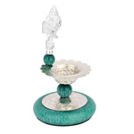 Ganesh Long Hand Deepam Brass Oil Lamp for Pooja