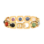 11 Chakra Gold Plated Bracelet – Unisex Spiritual Wear