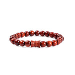 Original 8mm Red Sandalwood Damru Bracelet Spiritual Healing Wear