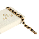 Gold Plated Karungali Bracelet Unisex Adjustable IGP Spiritual Wear