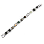 Dhanyog Silver Plated Bracelet Unisex Spiritual Wear IGP