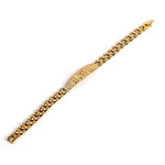 Gold Plated Om Symbol Bracelet Premium IGP Coating