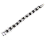 Silver Plated Karungali Bracelet Unisex Spiritual Wear