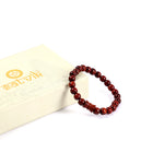 Original 8mm Red Sandalwood Damru Bracelet Spiritual Healing Wear