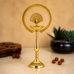 20 Inch Mor Kiran Style Brass Kerala Diya