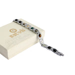Dhanyog Silver Plated Bracelet Unisex Spiritual Wear IGP