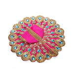 Size 2 Premium Heavy Stone & Pearl Laddu Gopal Dress