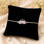 Mesmerizing 925 Silver Rakhi Radiance: Embracing the Blissful Sibling Bond