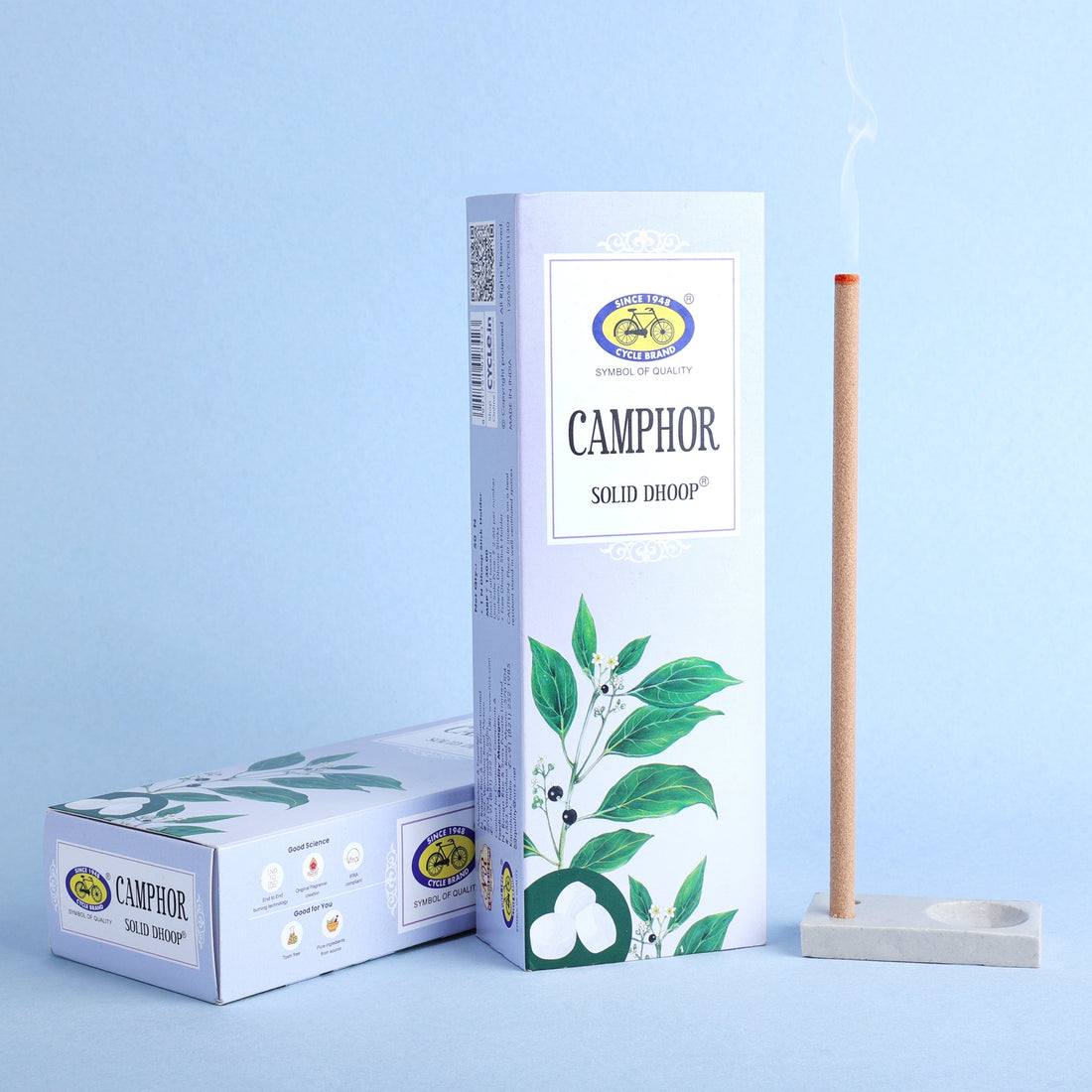 Bambooless Solid Dhoop with Free Holder – Pack of 6 | Eco-Friendly