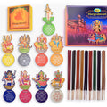 Durgeshwari Navaratri devotional pack with book and puja items