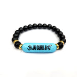Jai Guru Ji Round Pearl Bracelet, Handmade Bracelets for Men and Women