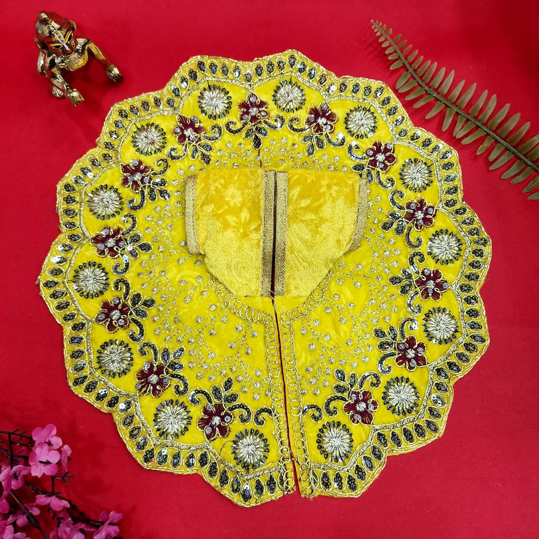 Beautiful Laddu Gopal Dress No.6, Design-1