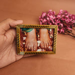 Guru Ji Feet Frame Car Dashboard