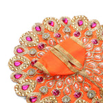 Size 2 Premium Heavy Stone & Pearl Laddu Gopal Dress