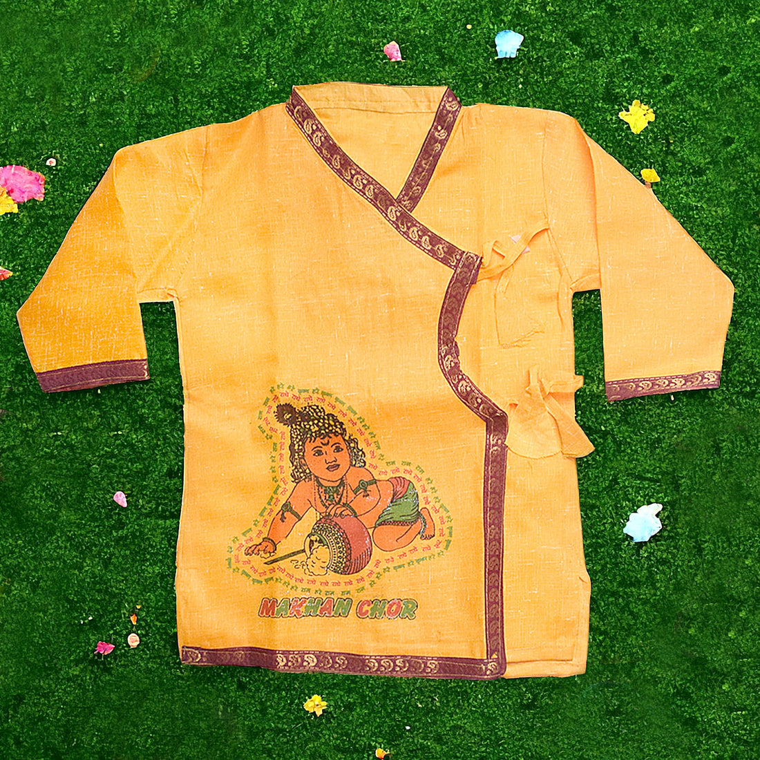 Krishna Dhoti Kurta Dress Costume for Janmashtami