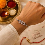 Glittering 925 Silver Rakhi Delights: Celebrate the Joy of Siblinghood
