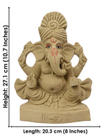 11 Inch Siddhidhata Eco-Friendly Ganesha idol