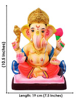 10 Inch Eco-Friendly Ganesha Idol