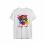 Holi Tshirt Printed Round Neck Tshirt for Men/Women Design-1