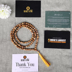 Picture Jasper Hakik Mala (108 Beads) – A Stone of Harmony & Connection