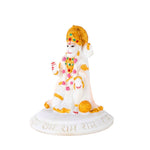 Premium White Marble Dust Hanuman Ji Statue