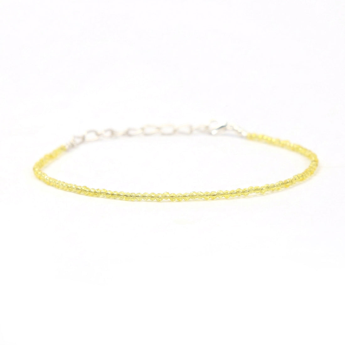 Citrine Anklet Stylish Spiritual Wear